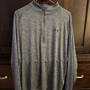 Under Armour Gray Quarter-Zip Pullover